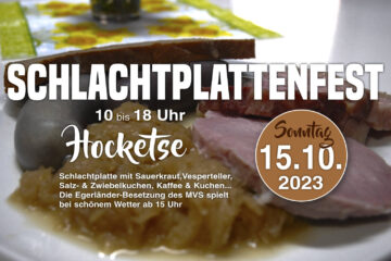 Schlachtplattenfest