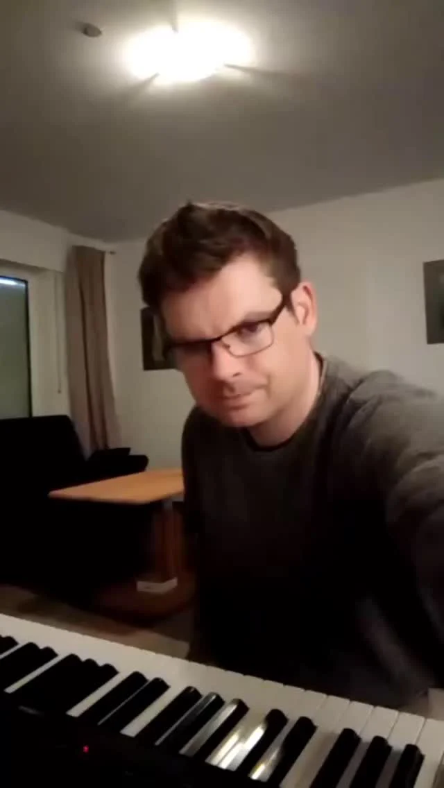 Vielen Dank @davidbarpianist  für das tolle Ständchen!